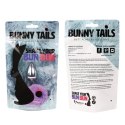 Plug analny - FeelzToys Bunny Tails Butt Plug Purple