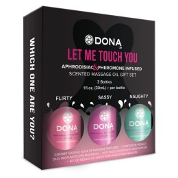 Zestaw olejków do masażu - Dona Massage Gift Set Scented