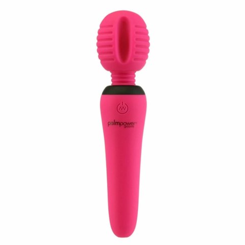 Masażer - PalmPower Groove Mini Wand Fuchsia