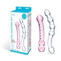 Zestaw szklanych dildo - Glas Double Pleasure Set