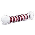 Szklane dildo - Glas Mr. Swirly 25,5 cm