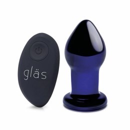 Szklany plug analny wibrujący - Glas Vibrating Butt Plug