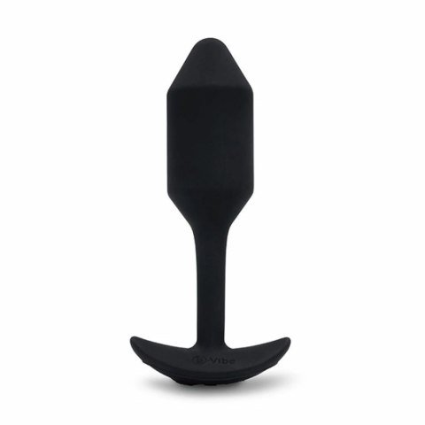 Plug analny wibrujący - B-Vibe Vibrating Snug Plug 2 Black