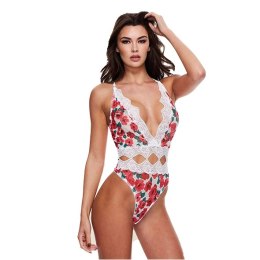 Body - Baci White Floral & Lace Teddy S/M