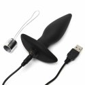 Plug analny wibrujący - Fifty Shades of Grey Relentless Vibrations Remote Control Butt Plug