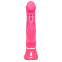 Pulsowibrator - Happy Rabbit Thrusting Realistic Vibrator Pink