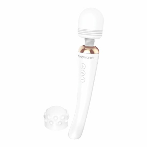 Masażer - Bodywand Curve Rechargeable Wand Massager White
