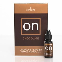 Olejek stymulujący - Sensuva ON Arousal Oil Chocolate 5 ml