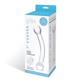 Szklane dildo - Glas Curved G-Spot Stimulator