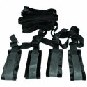 Zestaw do krępowania do łóżka - S&M Bed Bondage Restraint Kit